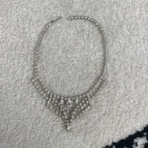 Vintage rhinestone necklace